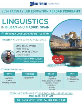 Linguistics in Bilbao and Madrid, Spain